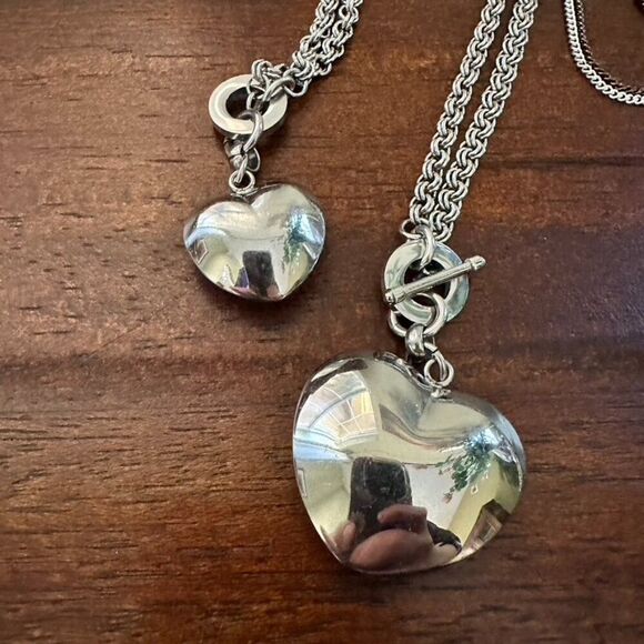 Designer jewelry Necklace Lot bundle - Heart Necklace & Bracelet - Picture 7 of 7